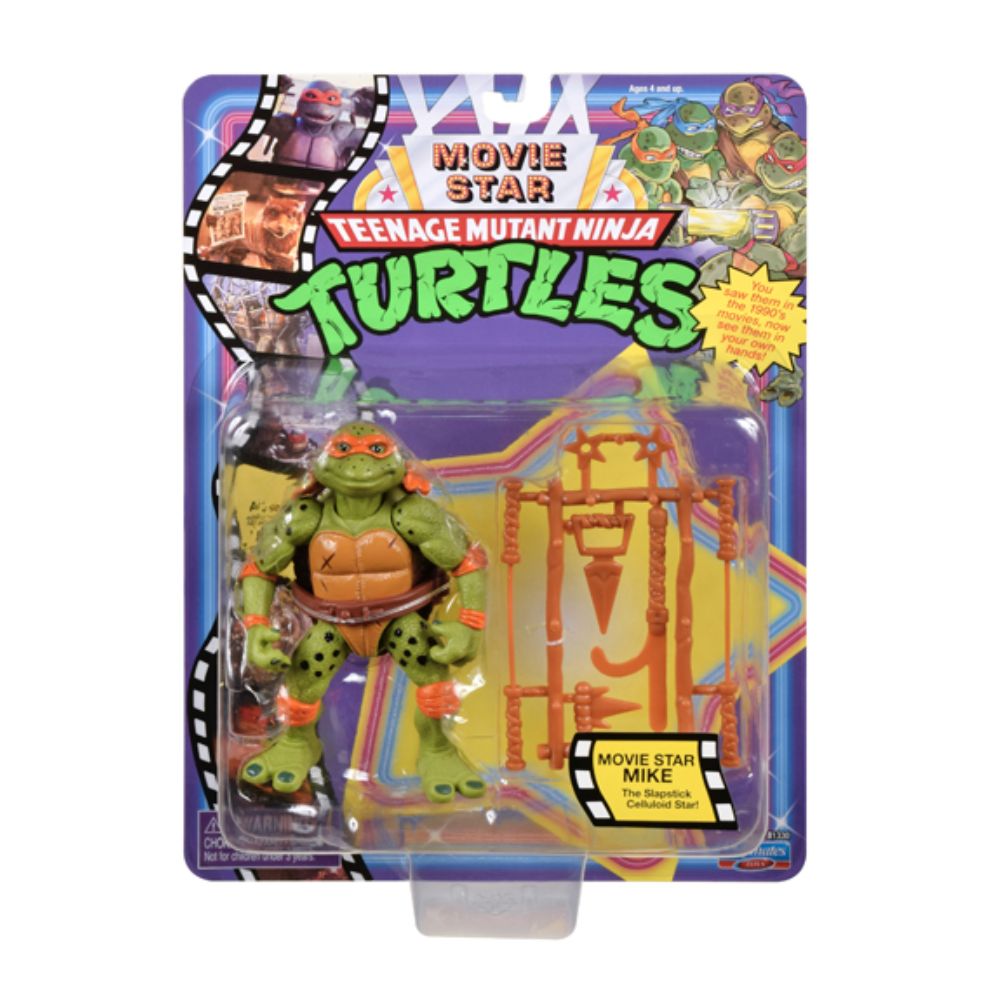 Playmates Toys - Teenage Mutant Ninja Turtles - Retro Collection - Movie Star Mike - Marvelous Toys