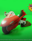 Nacelle - Biker Mice from Mars - Modo, Throttle, Vinnie Figures & Bikes Set - Marvelous Toys