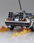 Aoshima - Movie Mecha No. BT-01 - Back to the Future - Time Machine Model Kit (1/24 Scale) - Marvelous Toys