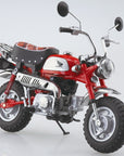 Aoshima - Diecast Motorcycle - Honda Monkey (Limited Monza Red) (1/12 Scale) - Marvelous Toys