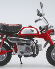 Aoshima - Diecast Motorcycle - Honda Monkey (Limited Monza Red) (1/12 Scale) - Marvelous Toys