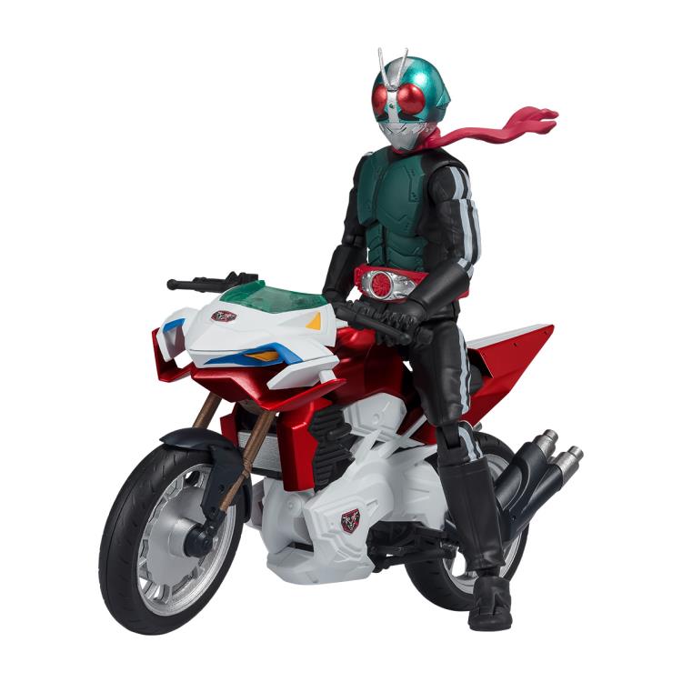 Bandai - Shokugan - Shodo-XX - Shin Masked Rider No.2+1 &amp; Shin Cyclone Set - Marvelous Toys