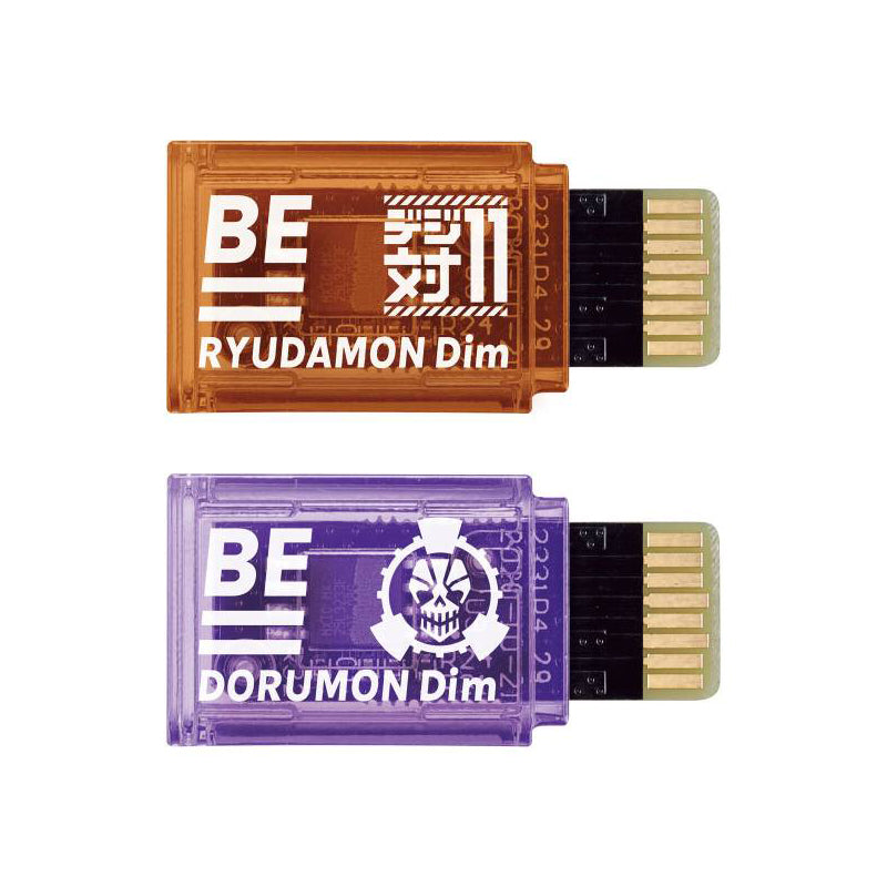 Bandai - Mobile LCD Toy - Digimon Seekers - BEMemory Ryudamon Dim & Dorumon Dim - Marvelous Toys