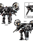 TakaraTomy - Diaclone - Tactical Mover Series - TM-22 - Garuda Versaulter (Gyro Lifter Unit) Raven - Marvelous Toys