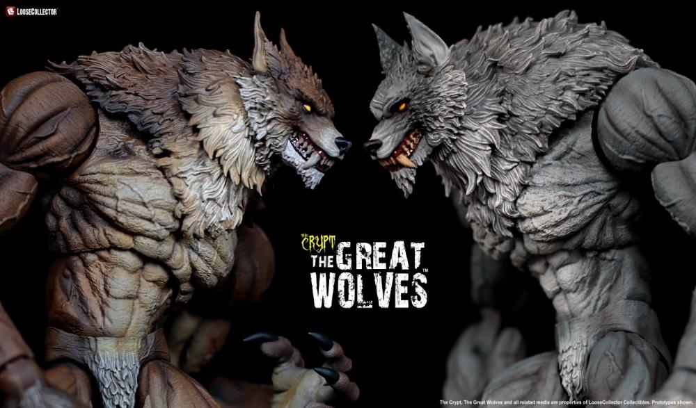 Loose Collector - The Great Wolves - The Crypt: Muraco of the West (Grey ver.) (1/12 Scale) - Marvelous Toys