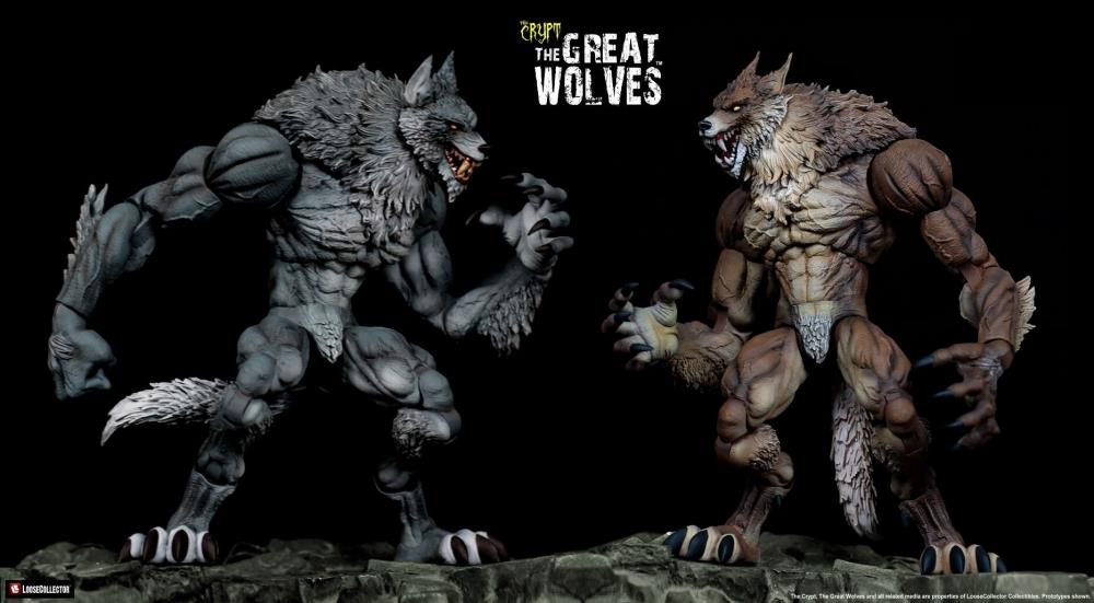 Loose Collector - The Great Wolves - The Crypt: Muraco of the West (Grey ver.) (1/12 Scale) - Marvelous Toys