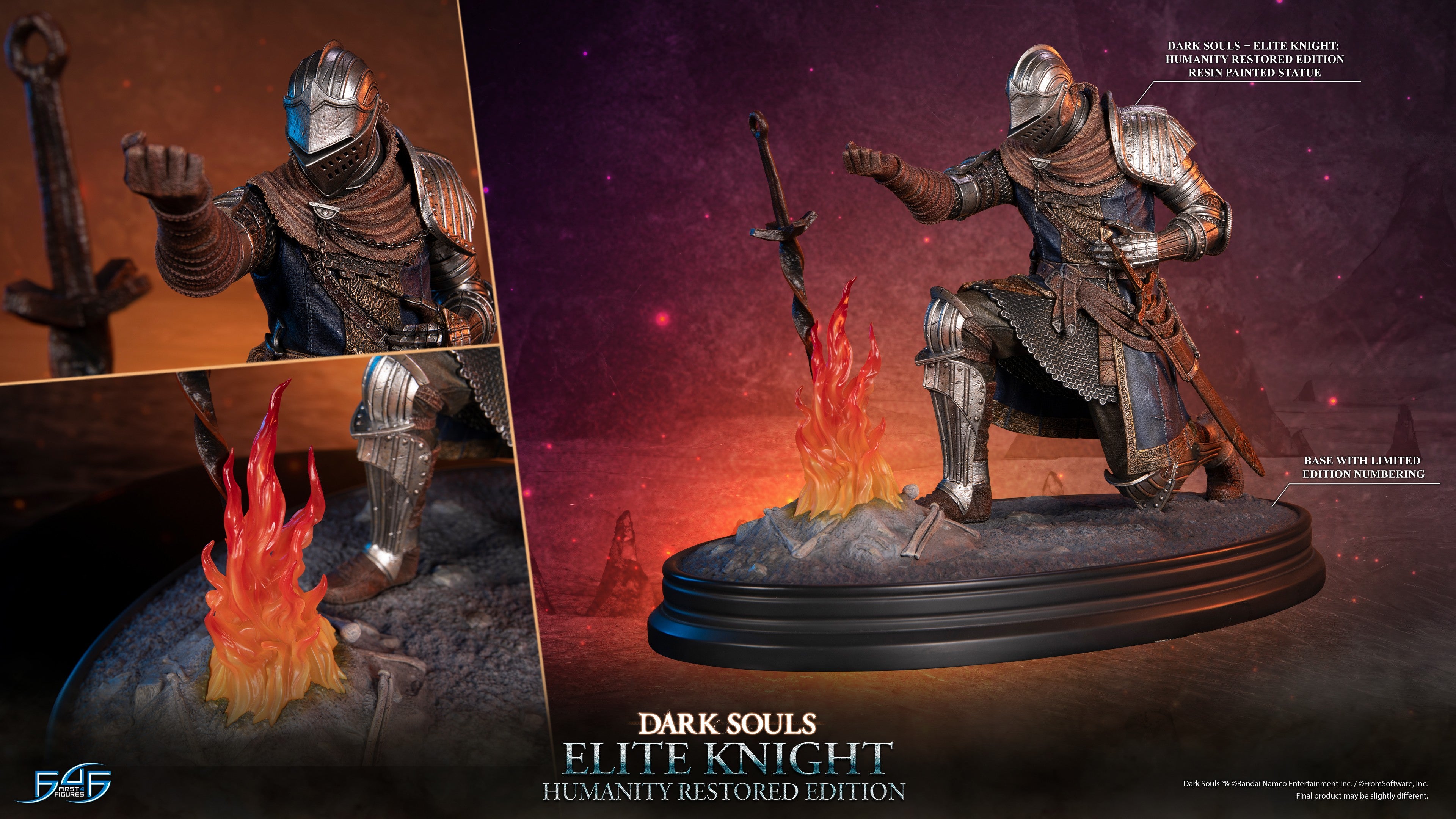 First 4 Figures - Dark Souls - Elite Knight (Humanity Restored Ed.) - Marvelous Toys