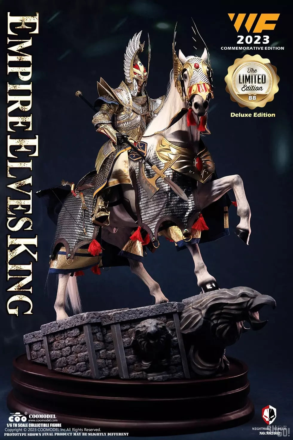 CooModel - NS2302 - Nightmare Series - Empire Elf King (Deluxe Copper Ed.) (Wonder Festival 2023 Exclusive) - Marvelous Toys