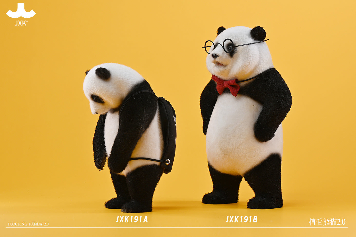 JxK.Studio - JxK191B - Flocking Panda 2.0 (1/6 Scale) - Marvelous Toys