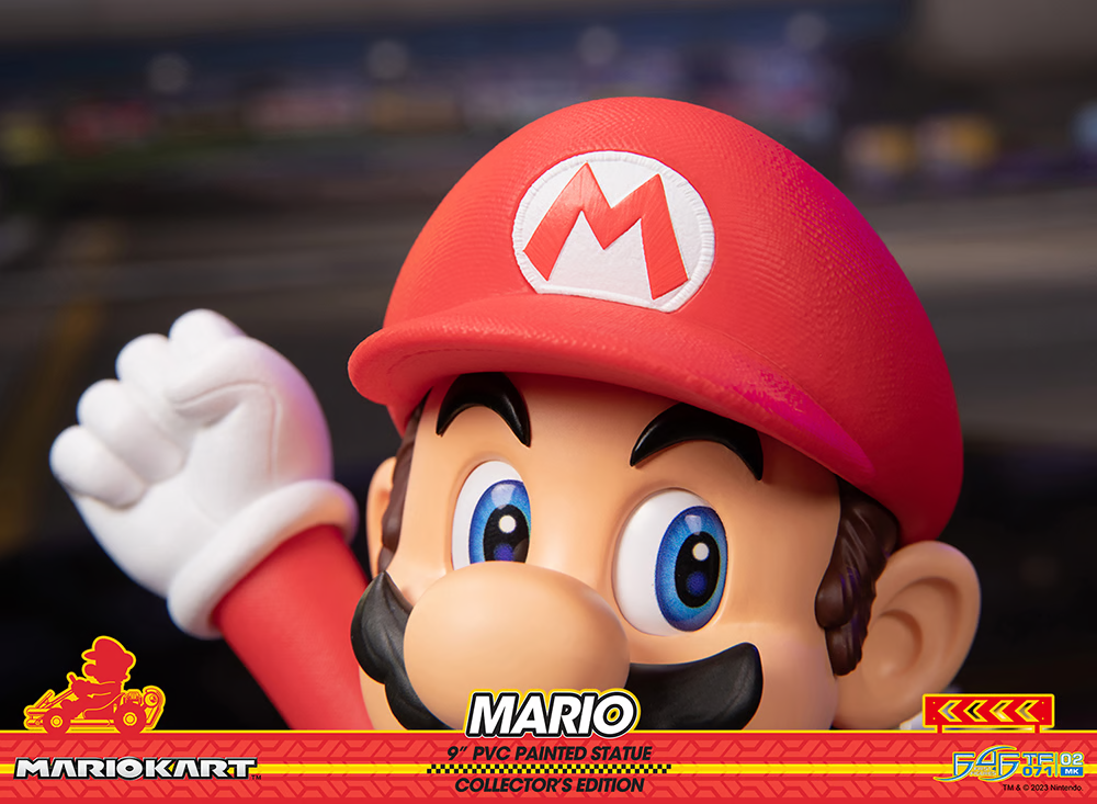First 4 Figures - Mario Kart - Mario (Collector's Edition) - Marvelous Toys