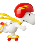 Medicom - UDF 764 - Peanuts Series 16 - Roller Derby Snoopy - Marvelous Toys