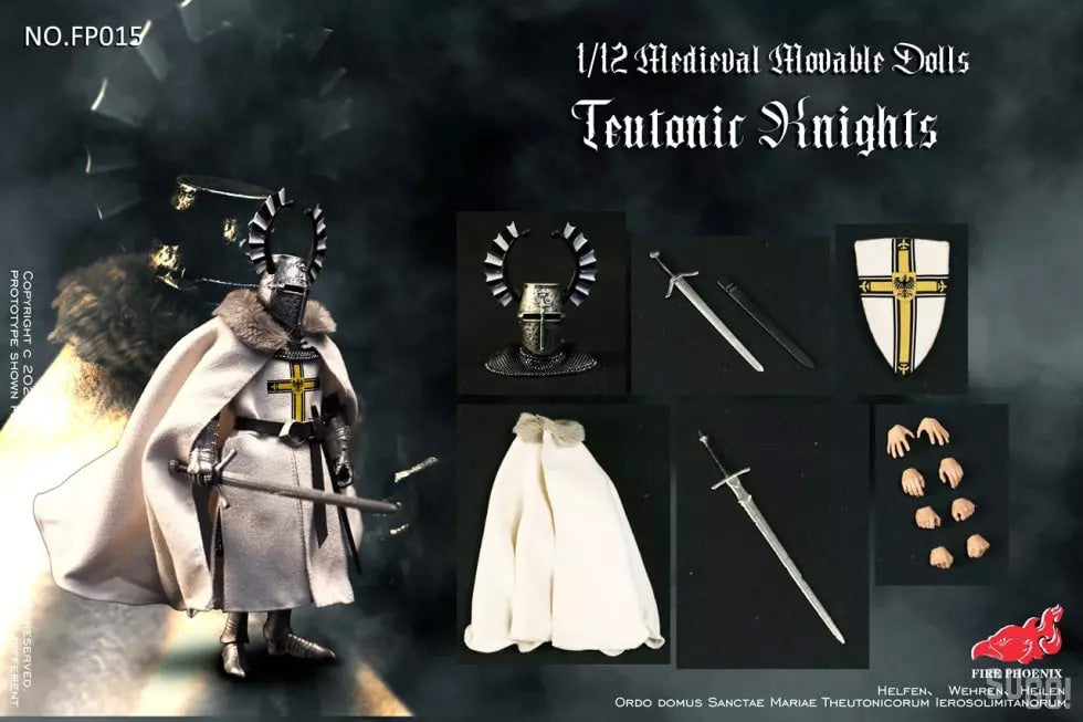 Fire Phoenix - FP015 - Teutonic Knight (1/12 Scale) - Marvelous Toys