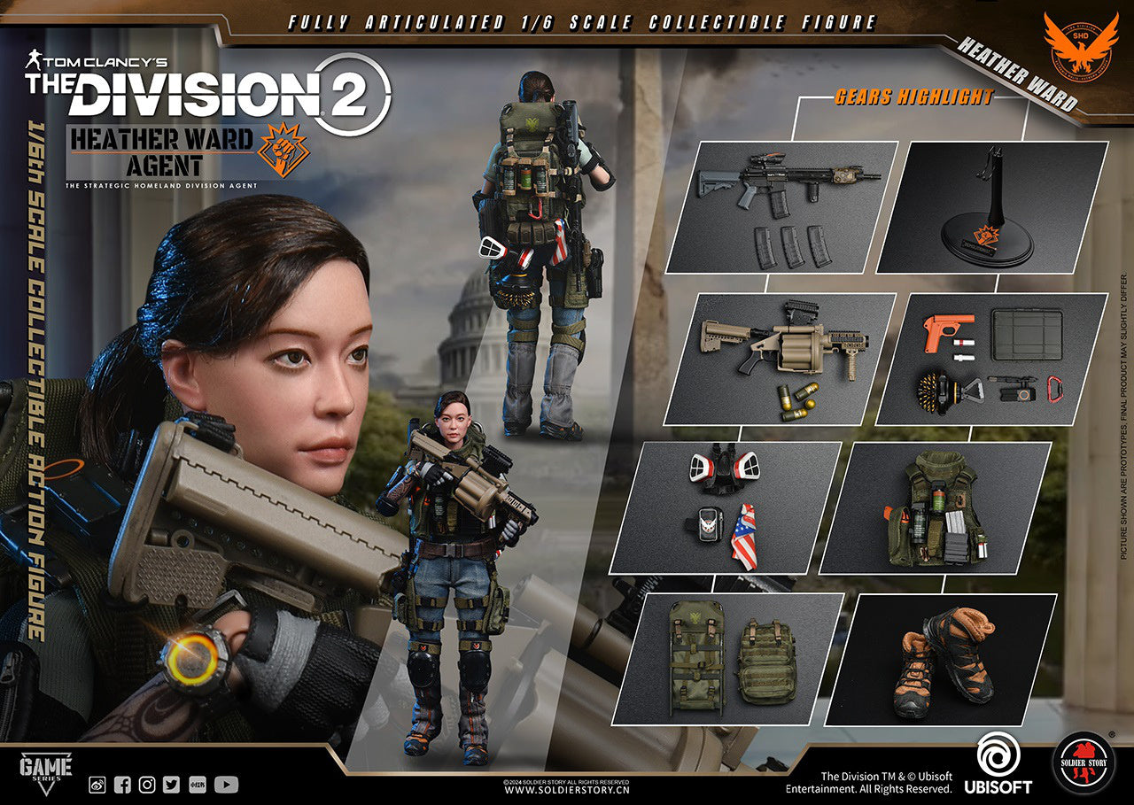 Soldier Story - Tom Clancy's The Division 2 - Agent Heather Ward - Marvelous Toys
