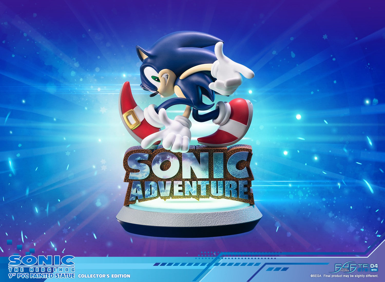 First 4 Figures - Sonic Adventure - Sonic the Hedgehog (Collector&#39;s Edition) - Marvelous Toys