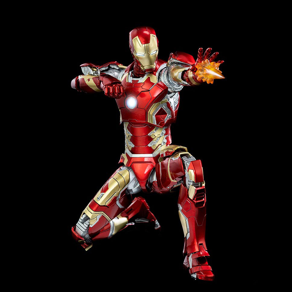 threezero - DLX - Marvel Studios: The Infinity Saga - Iron Man Mark XLIII (1/12 Scale) (Reissue) - Marvelous Toys