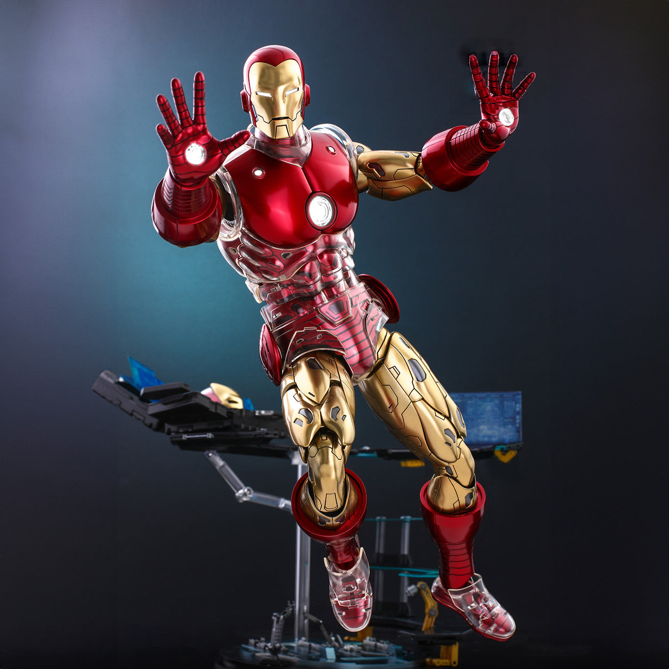 (IN STOCK) Hot Toys - CMS08D38 - Marvel Comics - The Origins Collections - Iron Man (Deluxe Ver.) - Marvelous Toys