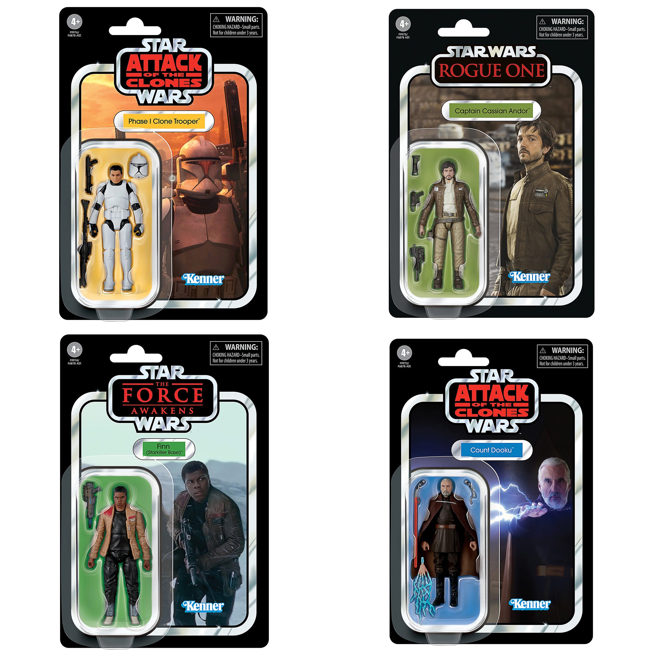 Hasbro - Star Wars: The Vintage Collection - 2024 Wave 1 (Set of 4) - Marvelous Toys