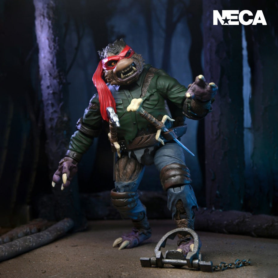 Neca - Universal Monsters x TMNT - Ultimate Raphael as The Wolfman (7") - Marvelous Toys