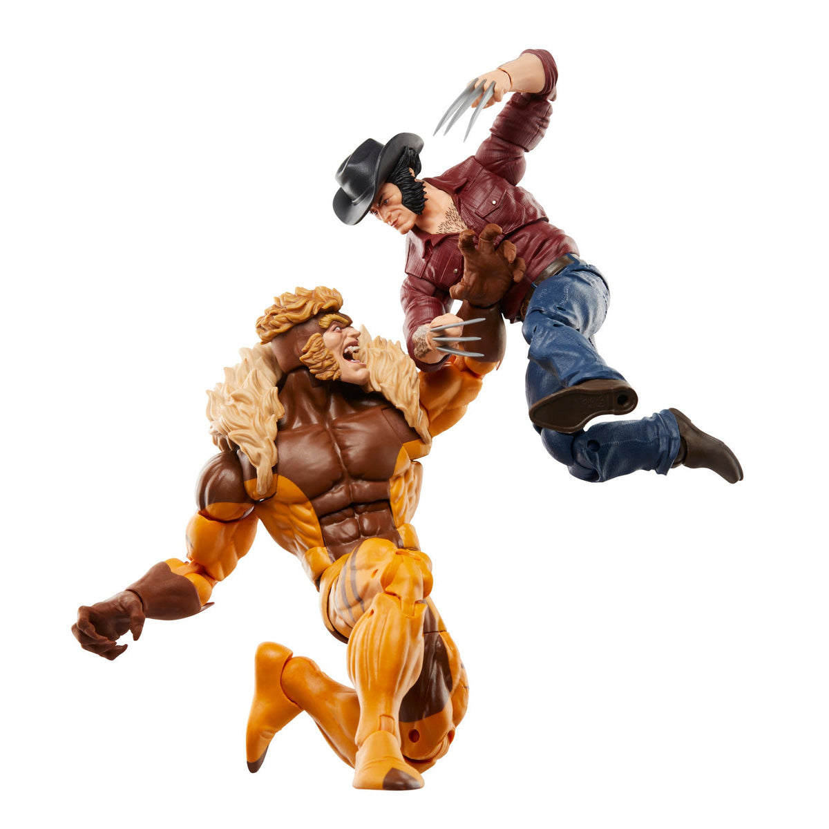 Hasbro - Marvel Legends - Wolverine 50th Anniversary - Logan vs. Sabretooth - Marvelous Toys