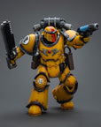 Joy Toy - JT9084 - Warhammer 40,000 - Imperial Fists - Legion MkIII Despoiler Squad Sergeant with Plasma Pistol (1/18 Scale) - Marvelous Toys