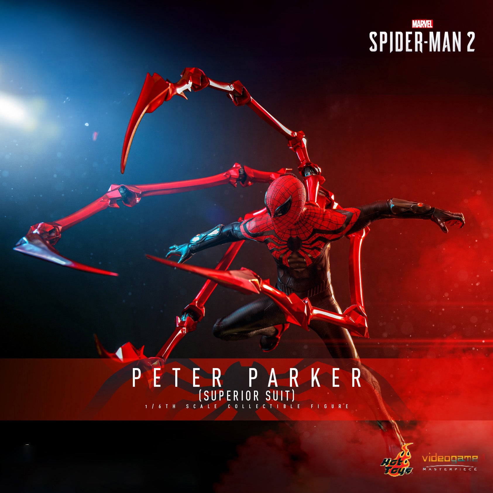 Hot Toys - VGM61 - Marvel&#39;s Spider-Man 2 - Peter Parker (Superior Suit) - Marvelous Toys