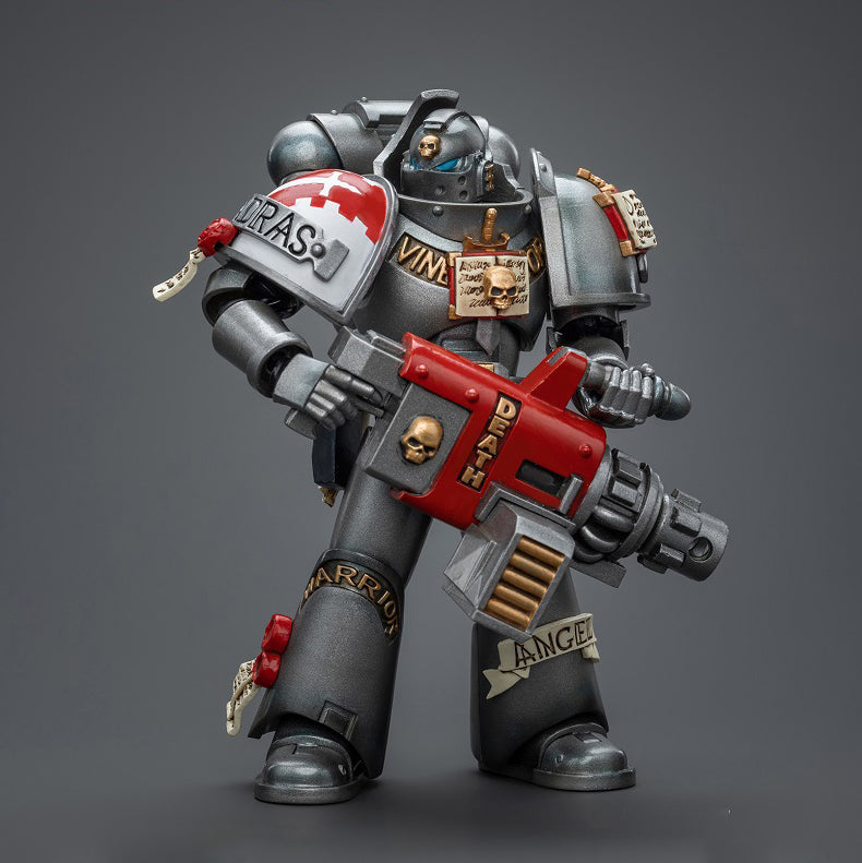 Joy Toy - JT9015 - Warhammer 40,000 - Grey Knights - Strike Squad Grey Knight with Psycannon (1/18 Scale) - Marvelous Toys