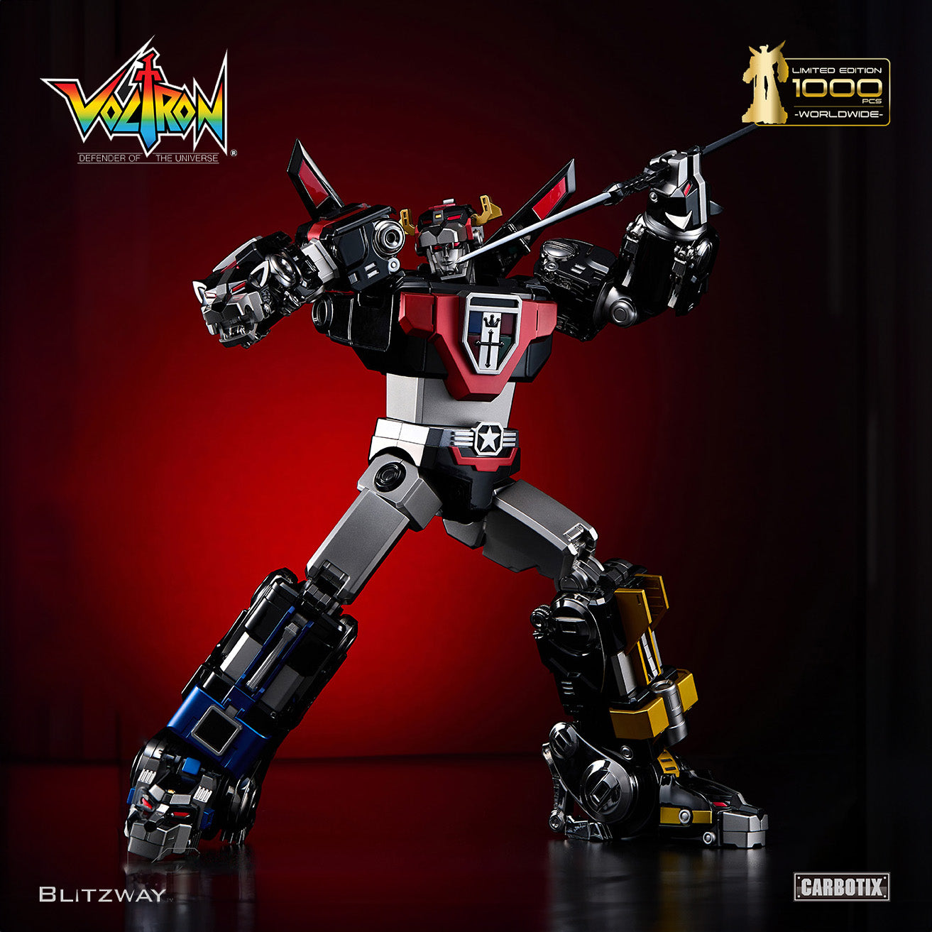 Blitzway - Carbotix - Voltron - Black Voltron - Marvelous Toys