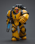 Joy Toy - JT9060 - Warhammer 40,000 - Imperial Fists - Legion MkIII Tactical Squad Sergeant with Power Fist (1/18 Scale) - Marvelous Toys