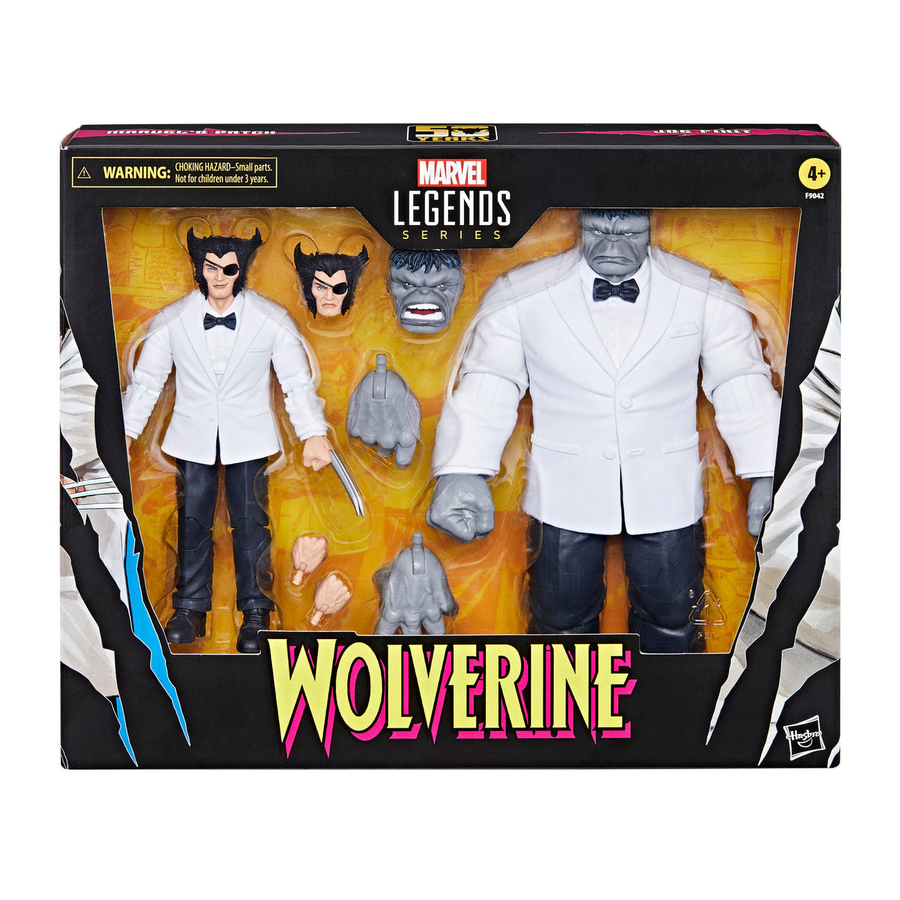 Hasbro - Marvel Legends - Wolverine 50th Anniversary - Patch &amp; Joe Fixit - Marvelous Toys