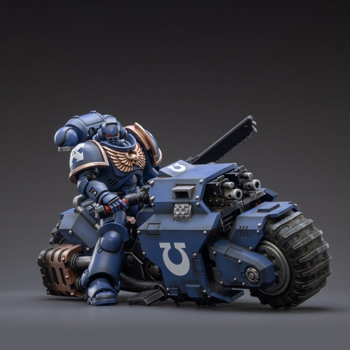 Joy Toy - JT2832 - Warhammer 40,000 - Ultramarines - Outriders Bike (1/18 Scale) (Reissue) - Marvelous Toys