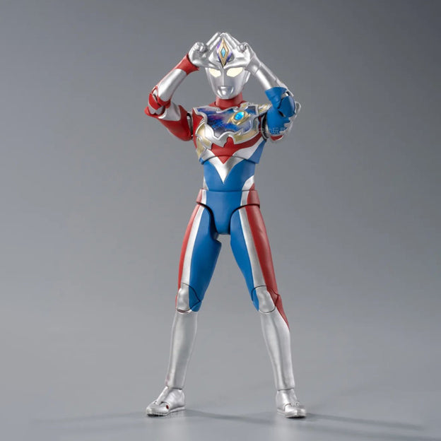 ZD Toys - Ultraman Light-Up Series - Ultraman Decker Flash Type (7&quot;) - Marvelous Toys