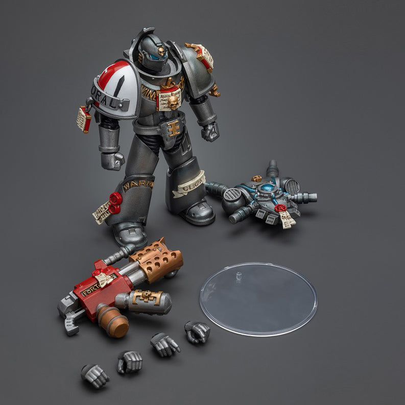 Joy Toy - JT8971 - Warhammer 40,000 - Grey Knights - Interceptor with Incinerator (1/18 Scale) - Marvelous Toys