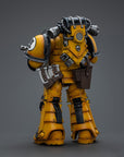 Joy Toy - JT9077 - Warhammer 40,000 - Imperial Fists - Legion MkIII Tactical Squad Legionary with Bolter (1/18 Scale) - Marvelous Toys