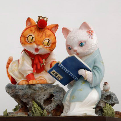 (IN STOCK) Manas Workshop x Gua Ji La - Dream of the Red Chamber Cat Lovers - Marvelous Toys