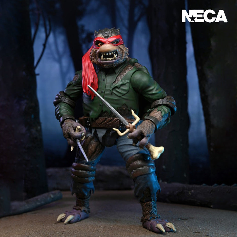 Neca - Universal Monsters x TMNT - Ultimate Raphael as The Wolfman (7&quot;) - Marvelous Toys