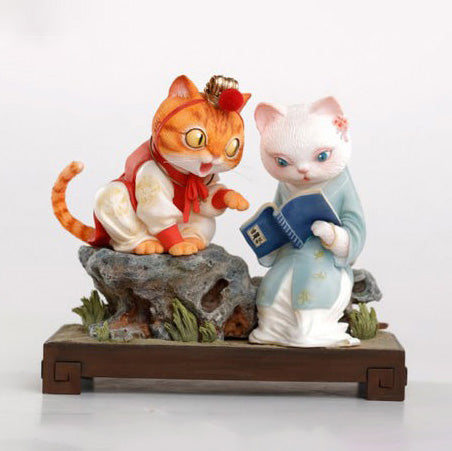 (IN STOCK) Manas Workshop x Gua Ji La - Dream of the Red Chamber Cat Lovers - Marvelous Toys