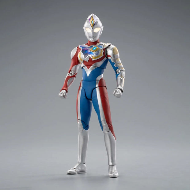 ZD Toys - Ultraman Light-Up Series - Ultraman Decker Flash Type (7") - Marvelous Toys