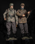 Facepoolfigure - FP-015B - Discover History Series - 1st SS Panzer Division, Kampfgruppe Hansen, 1944 Ardenne - Rifleman (1/6 Scale) - Marvelous Toys
