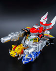 Action Toys - Mighty Deformed Series - Kyoryu Sentai Zyuranger (Mighty Morphin Power Rangers) - Daizyujin (Megazord) - Marvelous Toys