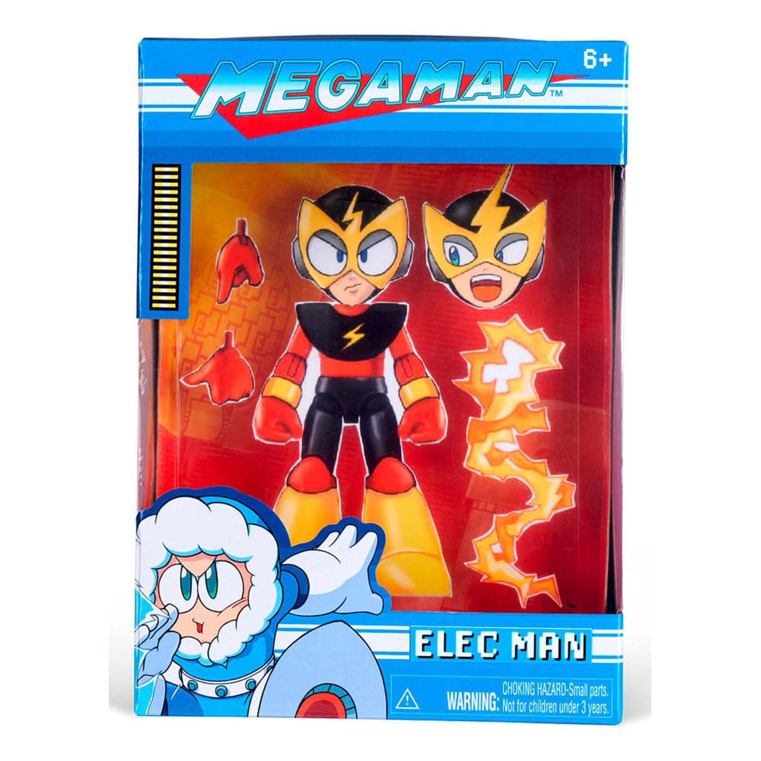 Jada Toys - Mega Man (Rockman) - Elec Man (4.5&quot;) - Marvelous Toys