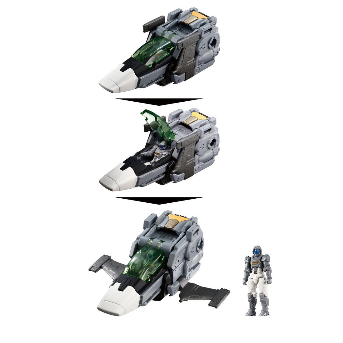 TakaraTomy - Diaclone - Tactical Mover Series - TM-24 - Hors Versaulter (F Thrust Unit) - Marvelous Toys
