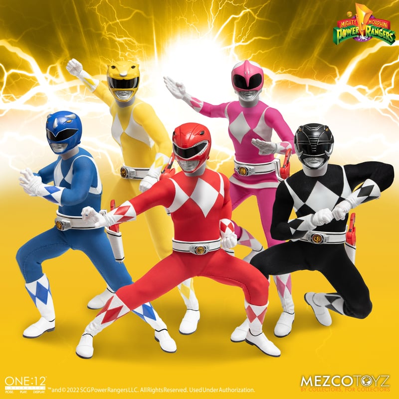Mezco - One:12 Collective - Mighty Morphin' Power Rangers (Deluxe Boxed Set) - Marvelous Toys