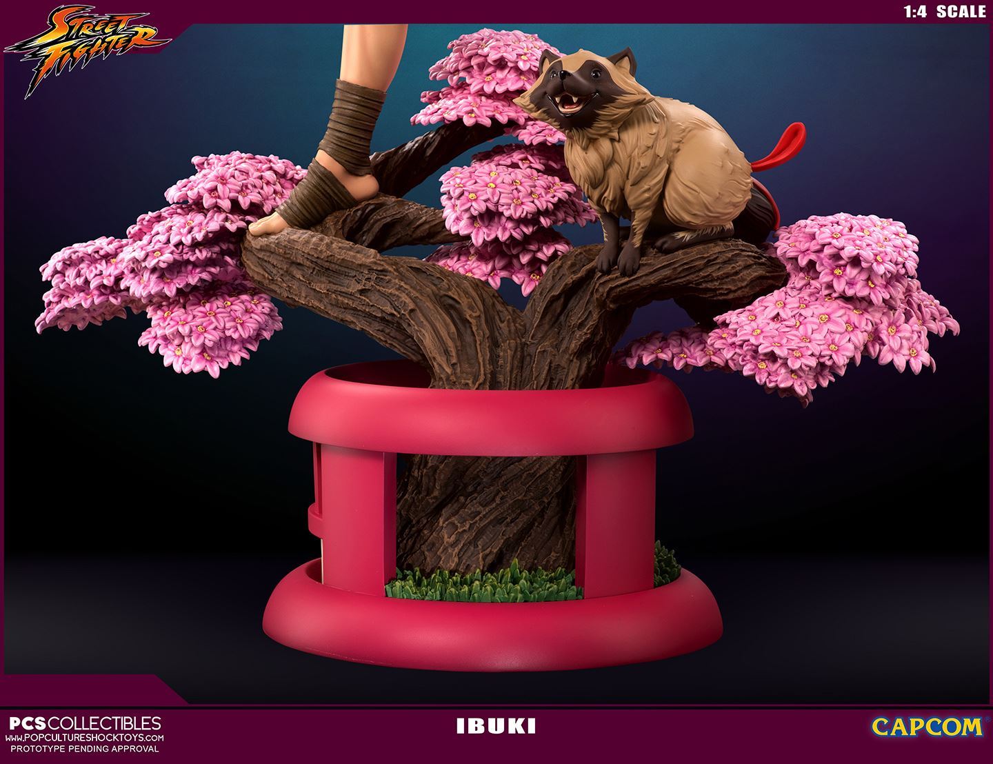 Pop Culture Shock - Street Fighter - Ibuki 1:4 Scale Ultra Statue - Marvelous Toys