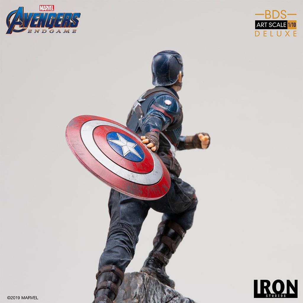 Iron Studios - BDS Art Scale 1:10 Deluxe - Avengers: Endgame - Captain America (Deluxe) - Marvelous Toys