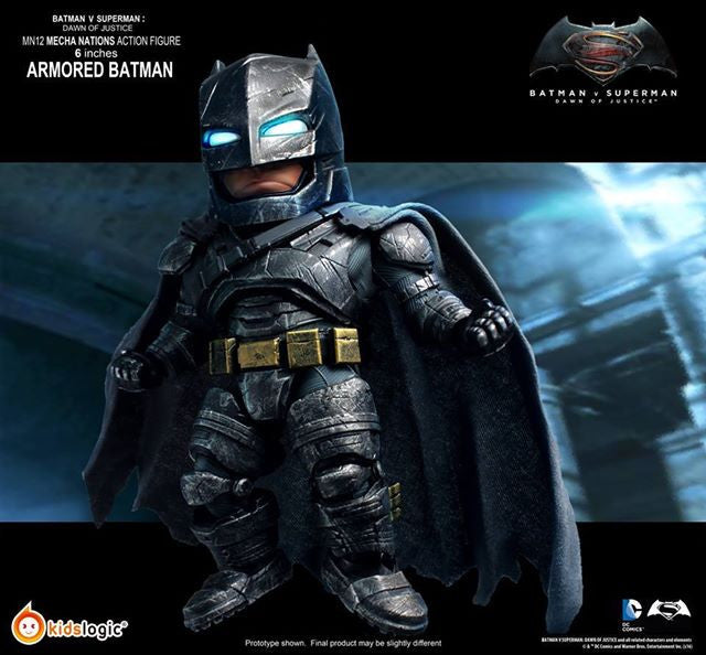 Kids Logic - Mecha Nations MN12 - Batman v Superman: Dawn of Justice - Batman Armored Version - Marvelous Toys