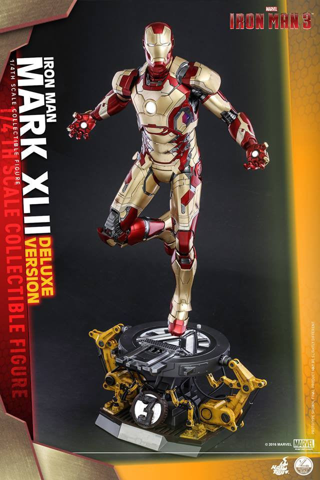 Hot Toys - QS008 - Iron Man 3 - 1/4th scale Mark XLII (Deluxe Version) - Marvelous Toys