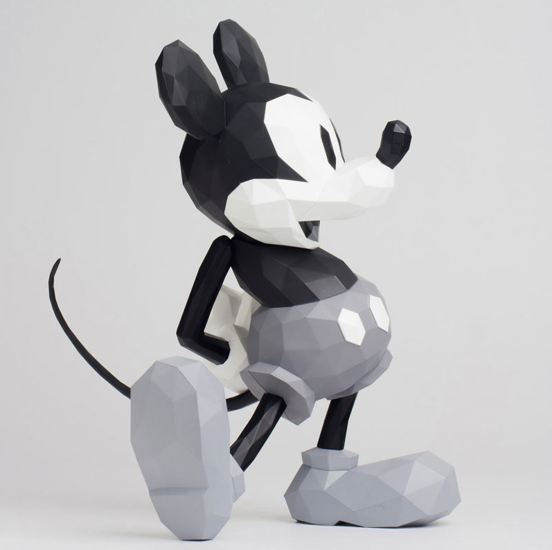 Sentinel - POLYGO Mickey Mouse Grey (Japan Version) - Marvelous Toys