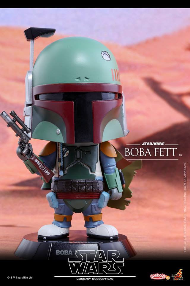 Hot Toys - COSB307 - Star Wars - Boba Fett Cosbaby Bobble-Head - Marvelous Toys
