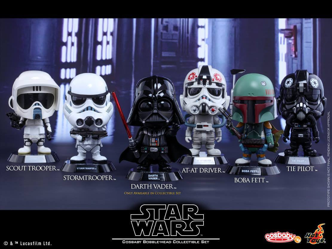 Hot Toys - COSB311 - Star Wars Cosbaby Bobble-Head Series Set - Marvelous Toys