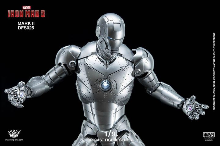 King Arts - DFS025 - Iron Man 3 - 1/9th Scale Iron Man Mark II - Marvelous Toys